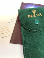 rolex service garantie